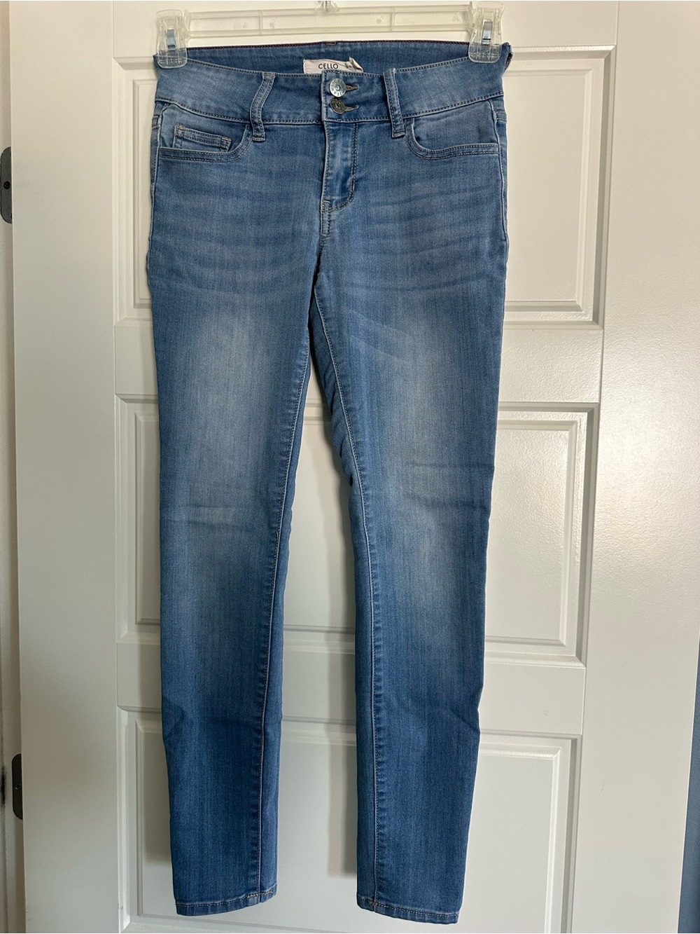 Cello Junior/Women’s Mid Wash Blue Skinny Jeans